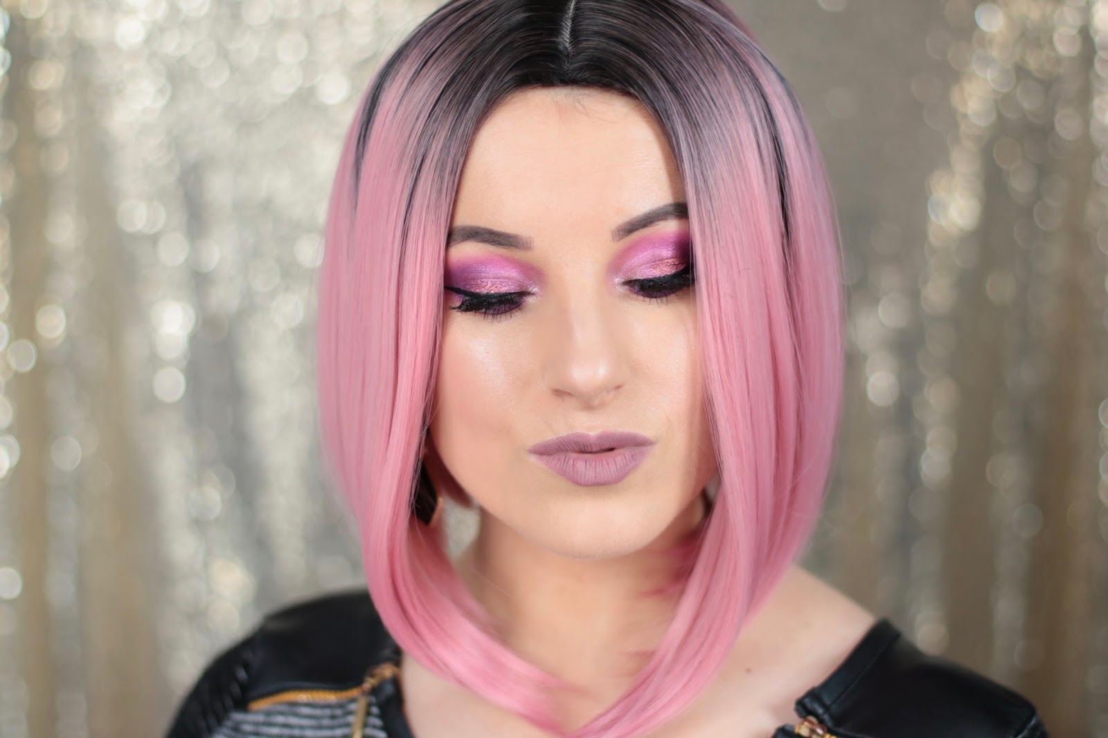 Pinky Makeup - Glitter Cute Crease  | Ela Lis Make-Up